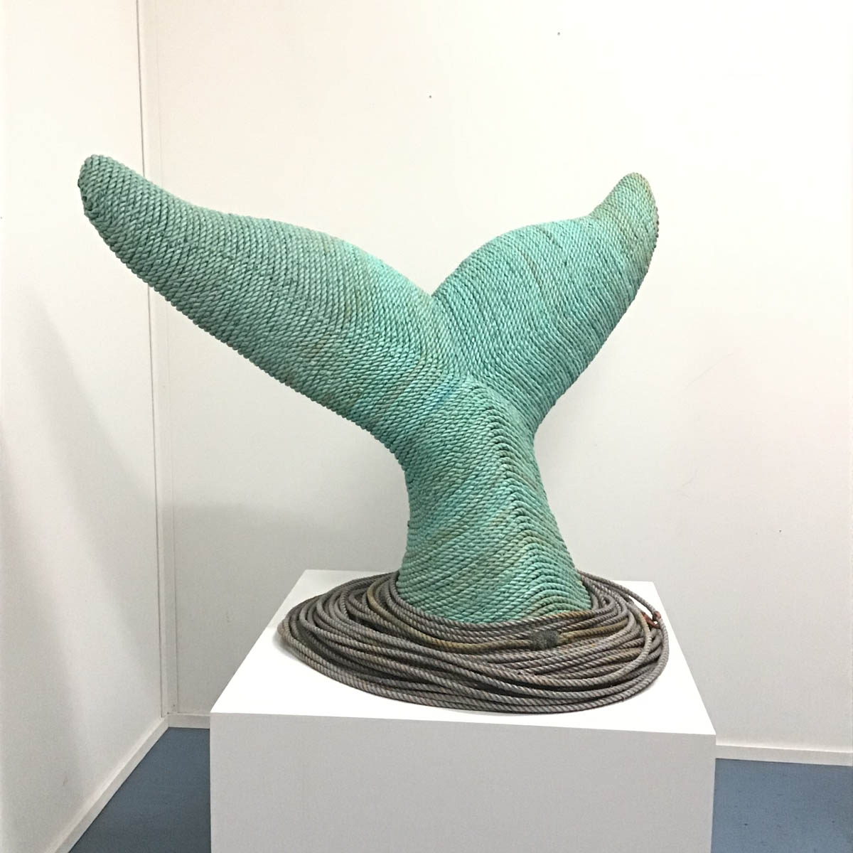 Ethan Estess Whale Tail Sculpture